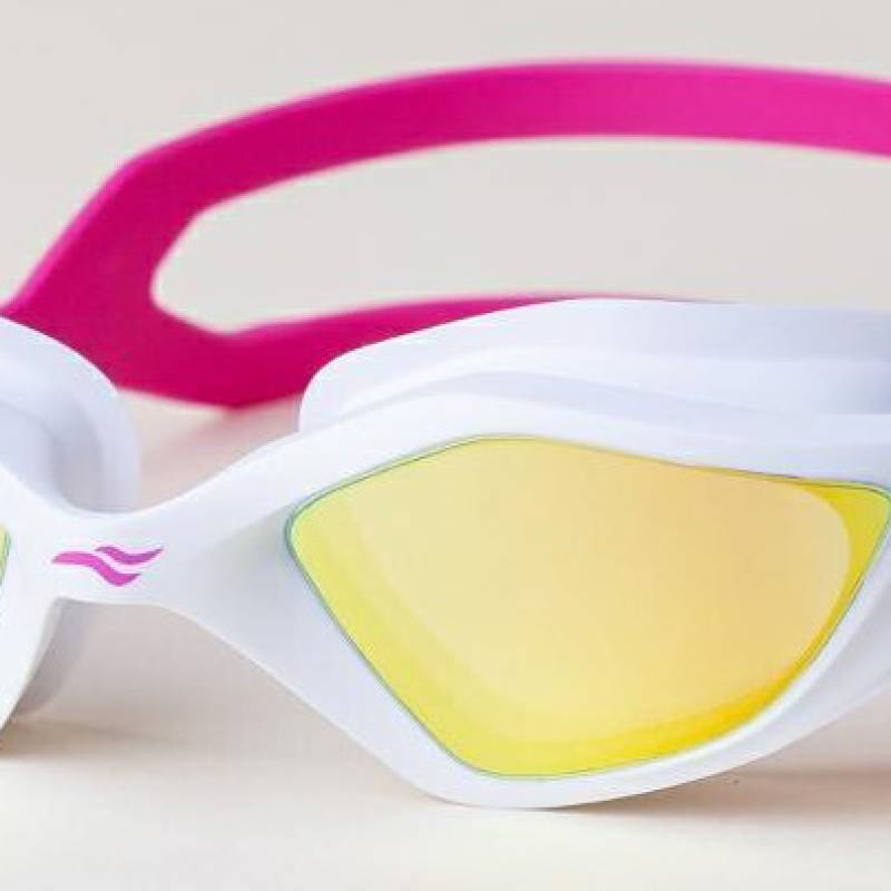 Окуляри для плавання Aqua Speed ZENITH MIRROR 61444 білий, фіолетовий Уні OFSM DT-718-59, рис. 1