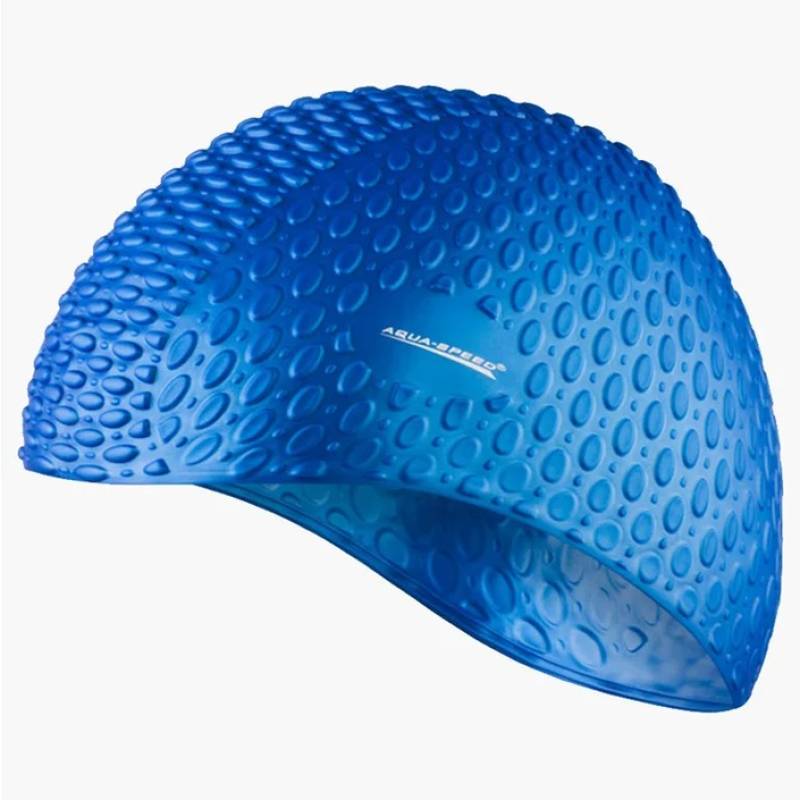 Шапка для плавання Aqua Speed BUBBLE 102-01 блакитний Уні OSFM DT-102-01, рис. 0