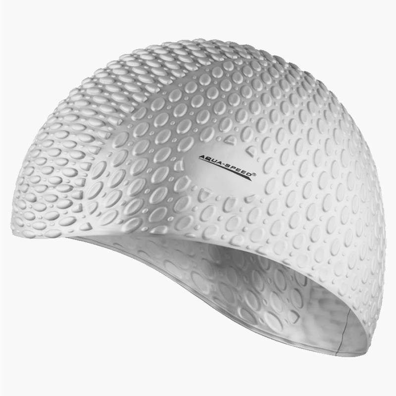 Шапка для плавання Aqua Speed BUBBLE 102-26 сріблястий Уні OSFM DT-102-26, рис. 0