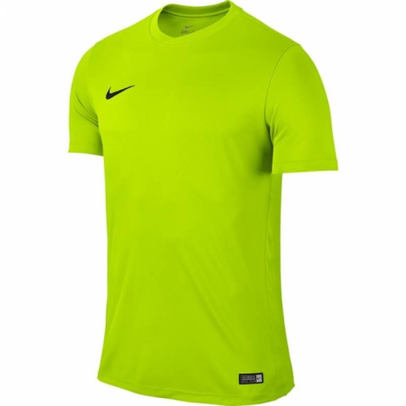 Детская спортивная футболка Nike Park VI салатовая, рис. 0