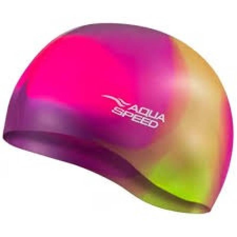 Шапка для плавання Aqua Speed BUNT 8840 мультиколор Уні OSFM DT-113-32, рис. 0