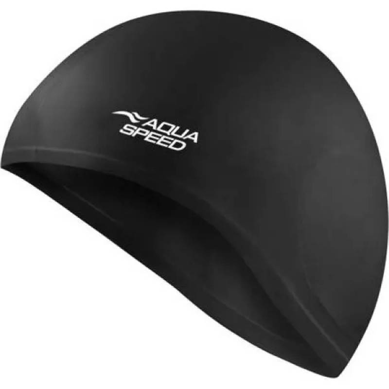 Шапка для плавання Aqua Speed EAR CAP 5873 чорний Уні OSFM DT-128-07, рис. 0