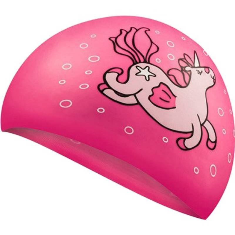 Шапка для плавання Aqua Speed KIDDIE Unicorn 6880 рожевий Діт OSFM DT-142-Unicorn, рис. 0
