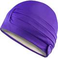 Шапка для плавання Aqua Speed LADIES CAP 5736 фіолетовий Жін OSFM DT-096-09, прев. 0