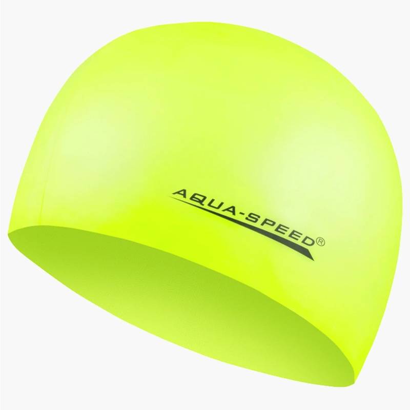 Шапка для плавання Aqua Speed MEGA 100-18 жовтий Уні OSFM DT-100-18, рис. 0