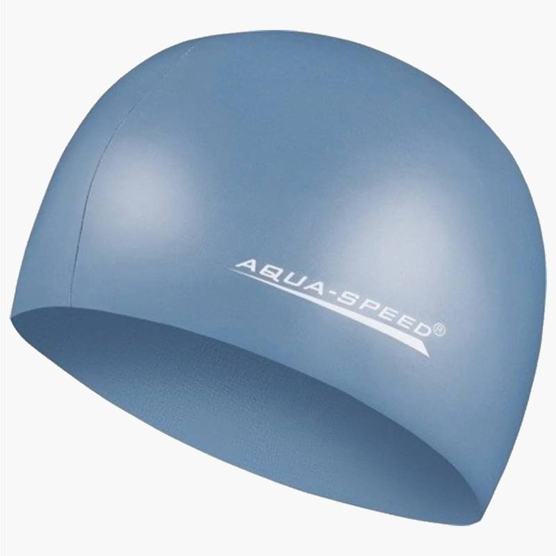 Шапка для плавання Aqua Speed MEGA 100-22 синій металік Уні OSFM DT-100-22, рис. 0