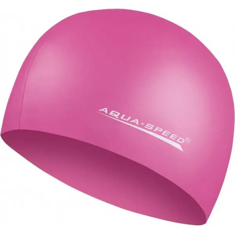 Шапка для плавання Aqua Speed MEGA 100-27 темно-рожевий Уні OSFM DT-100-27, рис. 0