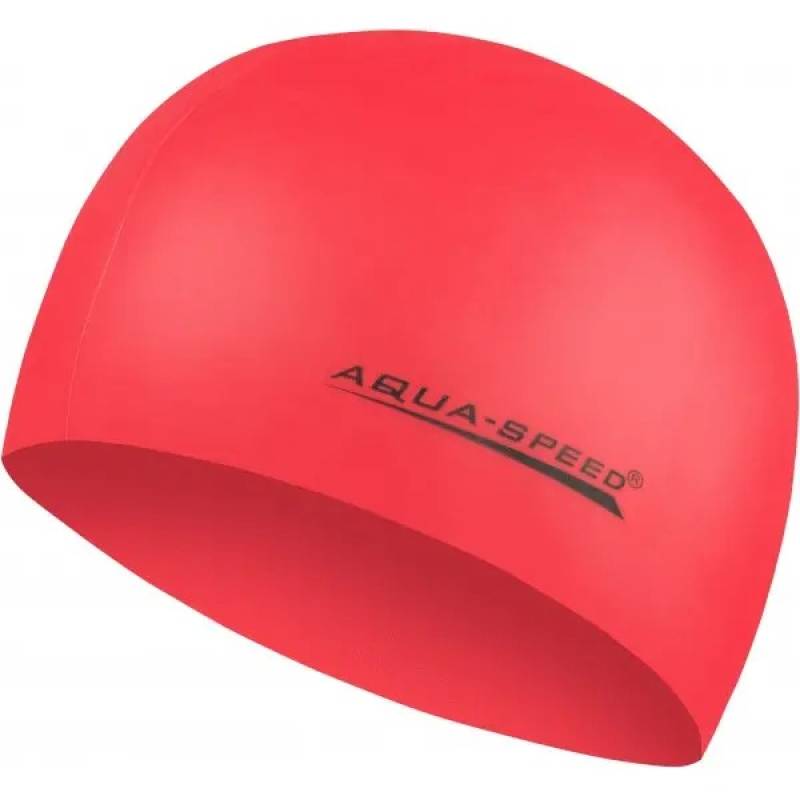 Шапка для плавання Aqua Speed MEGA 100-31 червоний Уні OSFM DT-100-31, рис. 0