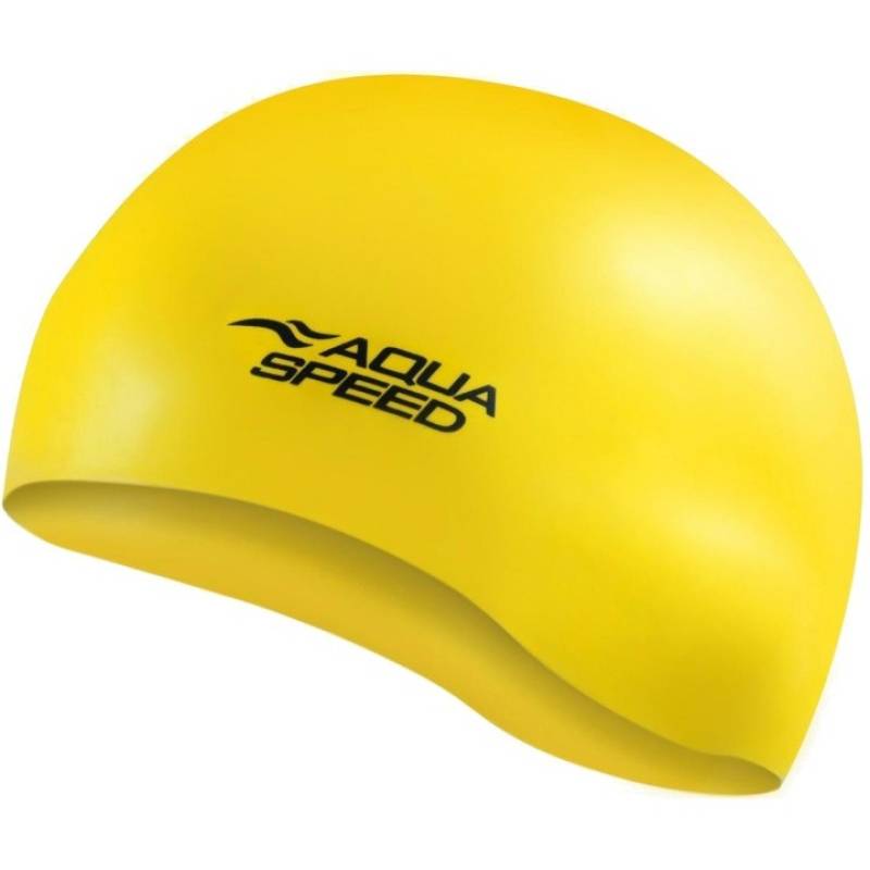 Шапка для плавання Aqua Speed MONO 6197 жовтий Уні OSFM DT-111-18, рис. 0