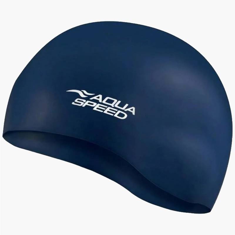 Шапка для плавання Aqua Speed MONO 6198 темно-синій Уні OSFM DT-111-22, рис. 0