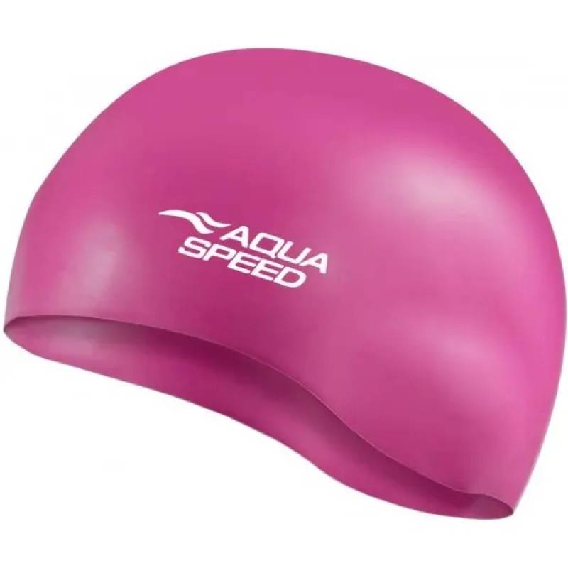 Шапка для плавання Aqua Speed MONO 6203 темно-рожевий Уні OSFM DT-111-29, рис. 0