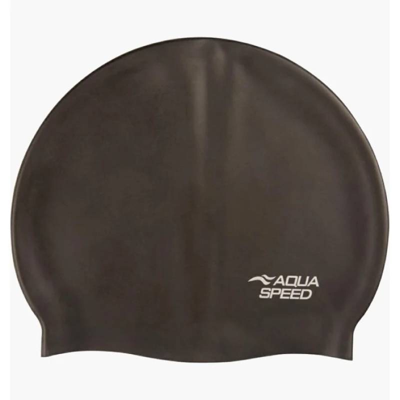 Шапка для плавання Aqua Speed MONO XL 3869 чорний Уні OSFM DT-279-07, рис. 0