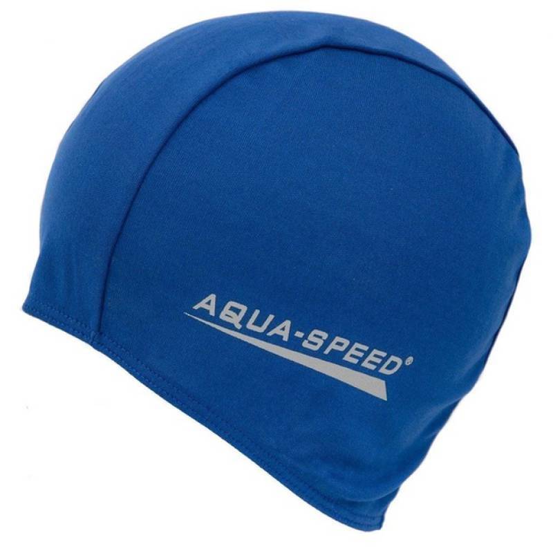 Шапка для плавання Aqua Speed POLYESTER CAP 6454 синій Уні OSFM DT-091-02, рис. 0
