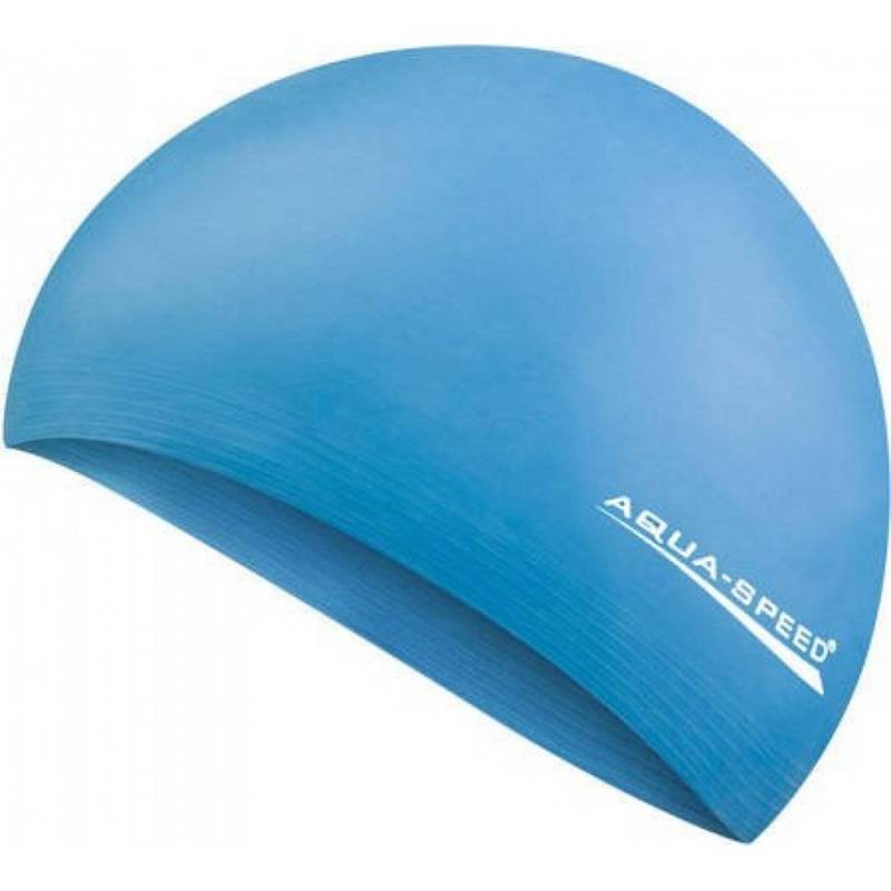 Шапка для плавання Aqua Speed SOFT LATEX 5724 блакитний Уні OSFM DT-122-01, рис. 0