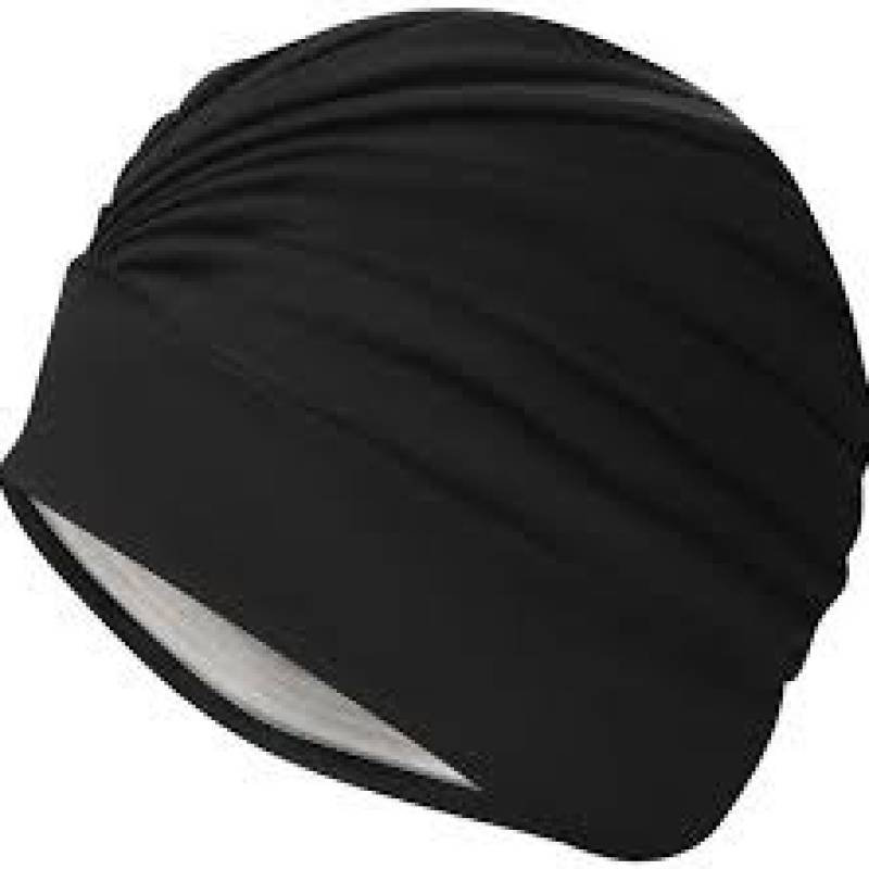 Шапка для плавання Aqua Speed TURBAN CAP 9730 чорний Уні OSFM DT-245-07, рис. 0