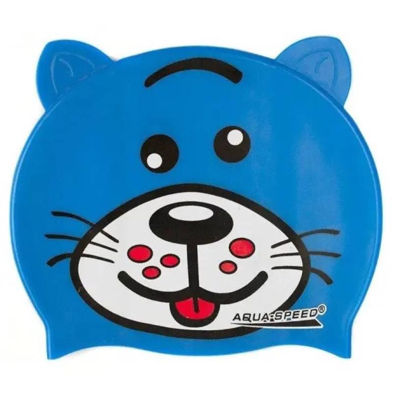 Шапка для плавання Aqua Speed ZOO DOG 5760 синій рекс Діт OSFM DT-115-dog, рис. 0
