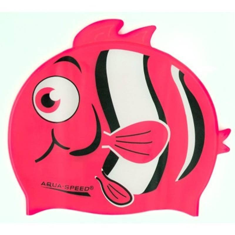 Шапка для плавання Aqua Speed ZOO NEMO 5756 коралова рибка Діт OSFM DT-115-03-nemo, рис. 0