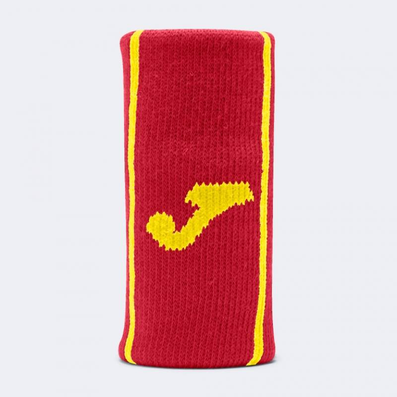Напульсник Joma GAME WRISTBAND LARGE червоний, жовтий DT-400741-4, рис. 0
