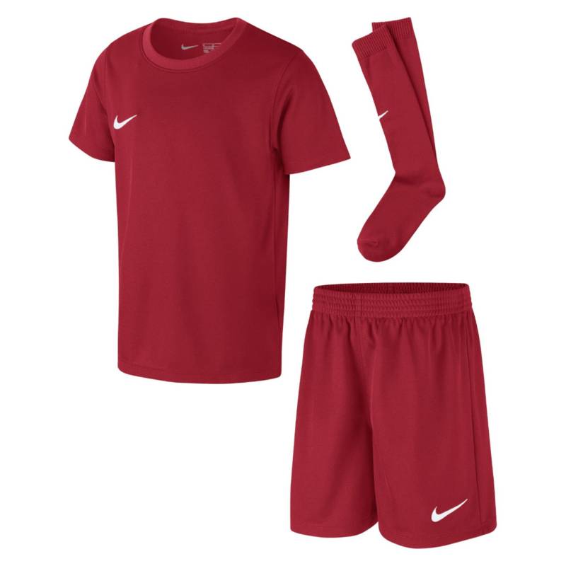 Детский игровой комплект (футболка, шорты, гетры) Nike AH5487-657, рис. 0