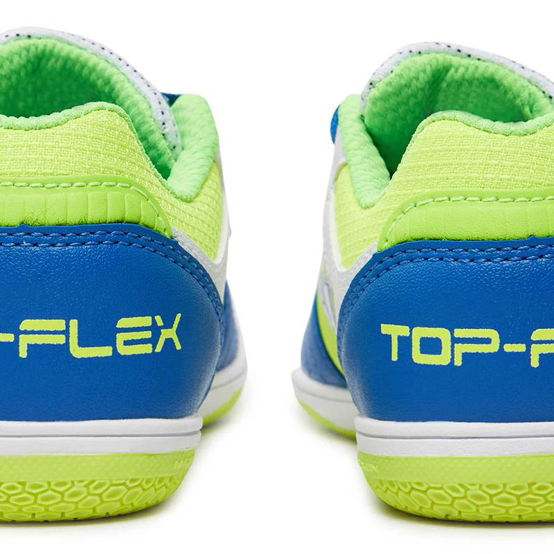 Футзалки дитячі Joma TOP FLEX білий, синій Діт 38 DT-TPJW2402IN, рис. 4