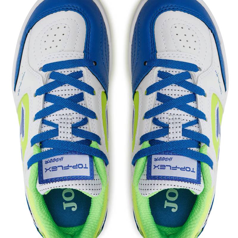 Футзалки дитячі Joma TOP FLEX білий, синій Діт 38 DT-TPJW2402IN, рис. 3