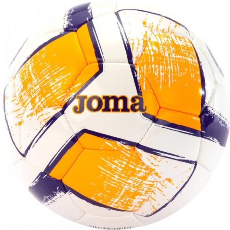 М'яч футбольний Joma DALI II білий, помаранчевий Уні 5 DT-400649.214.5, рис. 0