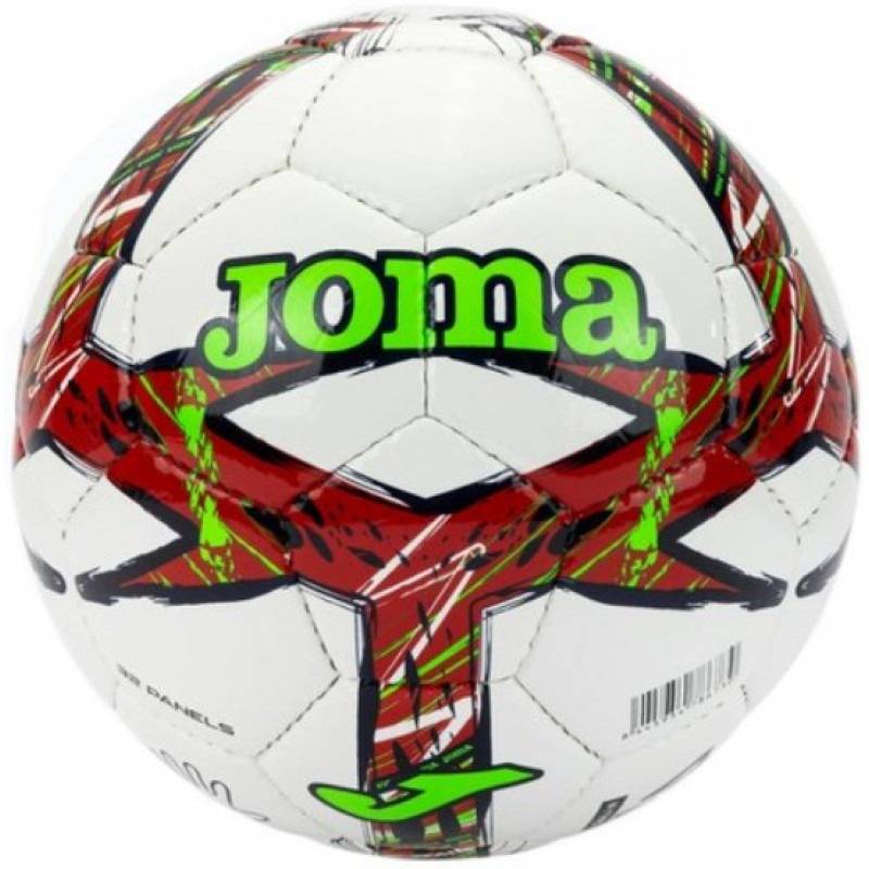 М'яч футбольний Joma DALI III білий, червоний, салатовий Уні 5 DT-401412.206.5, рис. 0