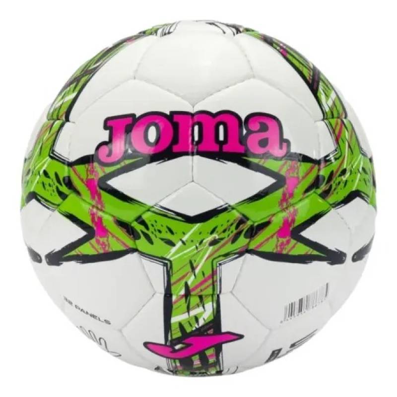 М'яч футбольний Joma DALI III зелений, рожевий Уні 5 DT-401412.334.5, рис. 0
