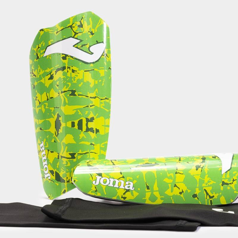 Щитки Joma SPARTAN зелений, жовтий Уні L (зріст 155-175 см) DT-401489.029, рис. 0