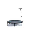 Батут із ручкою TRAMPOLINE WITH HANDLE чорний, синій Уні 100см DT-LP8250B, прев. 0