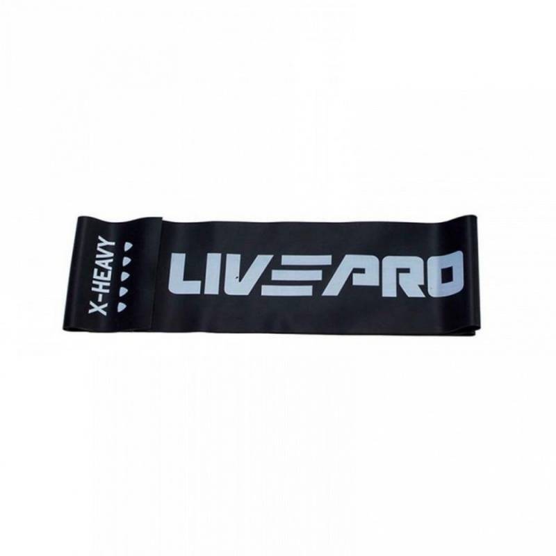 Еспандер стрічка FITNESS BAND X-HEAVY чорний Уні 200х15см (11,3кг) DT-LP8415-XH, рис. 0