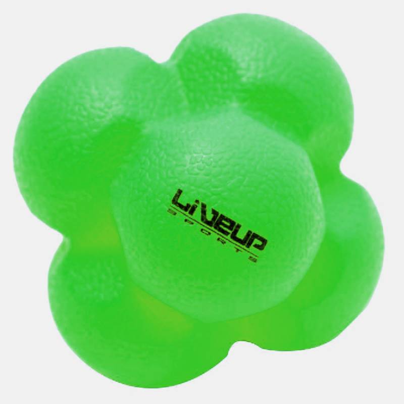 М'яч для тренування реакції LiveUp REACTION BALL зелений Уні  6.6см DT-LS3005-g, рис. 0
