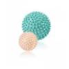 Набір масажних мячів LiveUp MASSAGE BALL рожевий, блакитний Уні 7 і 9 см DT-LS3302-bp, прев. 0