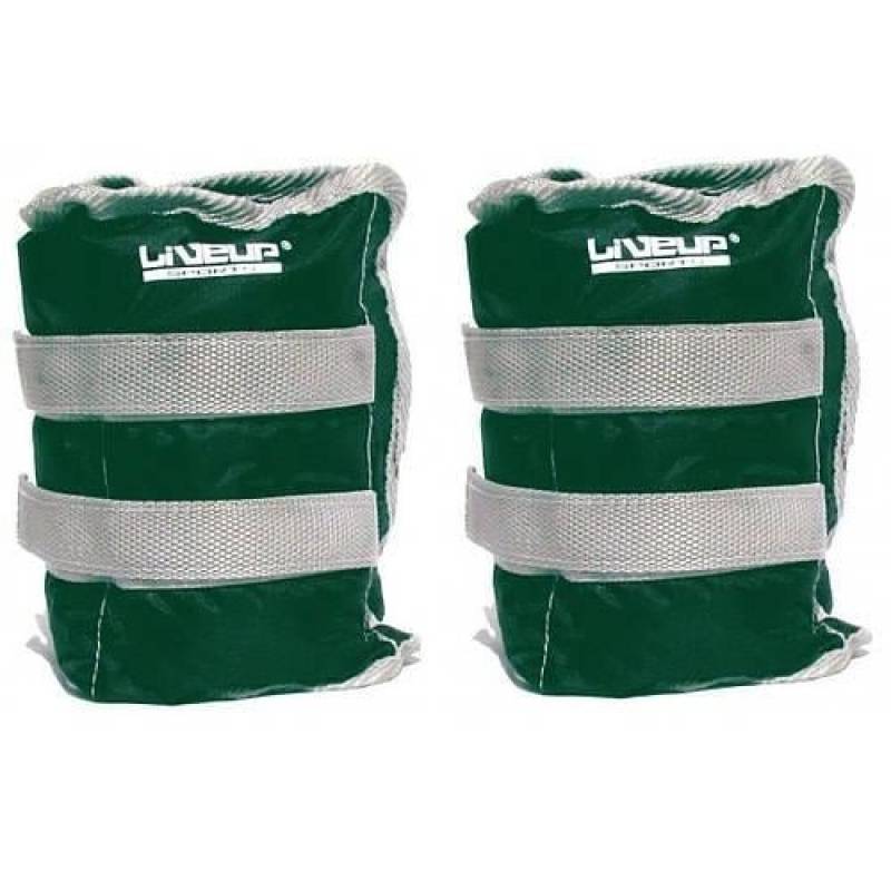 Обважнювач для рук/ніг WRIST/ANKLE WEIGHT зелений Уні 2х2кг DT-LS3011-2, рис. 0