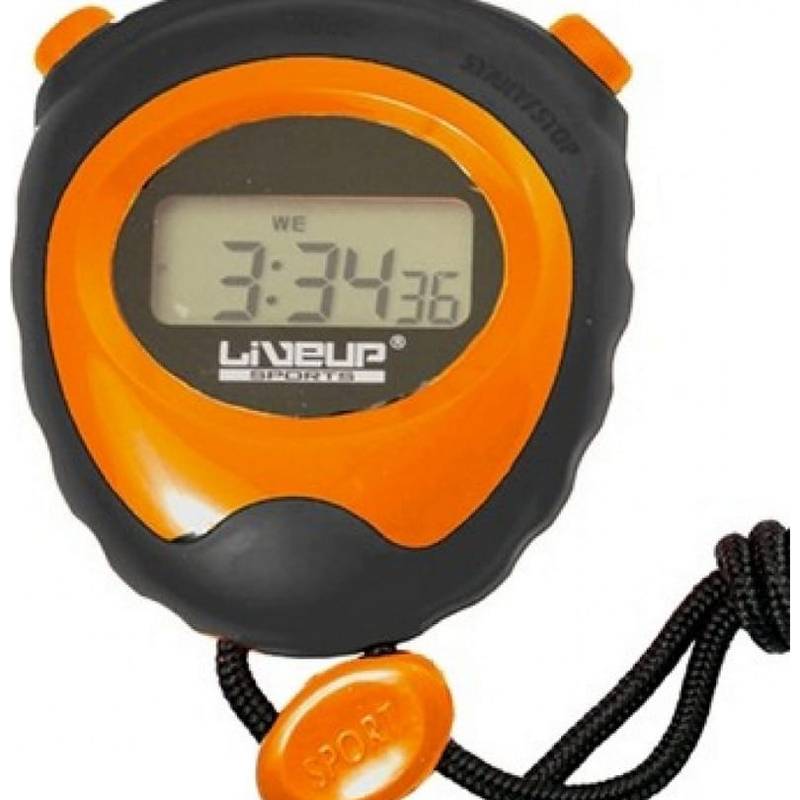 Секундомір LiveUp STOP WATCH помаранчевий Уні 5.6 x 6.5 x 1.8 см DT-LS3193, рис. 0