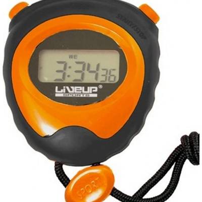 Секундомір LiveUp STOP WATCH помаранчевий Уні 5.6 x 6.5 x 1.8 см DT-LS3193
