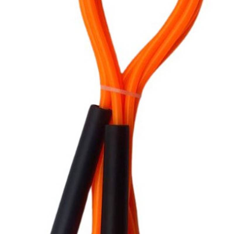 Скакалка LiveUp JUMP ROPE чорний, помаранчевий Уні 275x0,5 см DT-LS3115-N-O, рис. 1