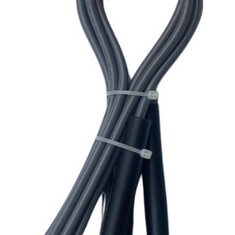 Скакалка LiveUp JUMP ROPE чорний, сірий Уні 275x0,5 см DT-LS3115-N-G, рис. 0