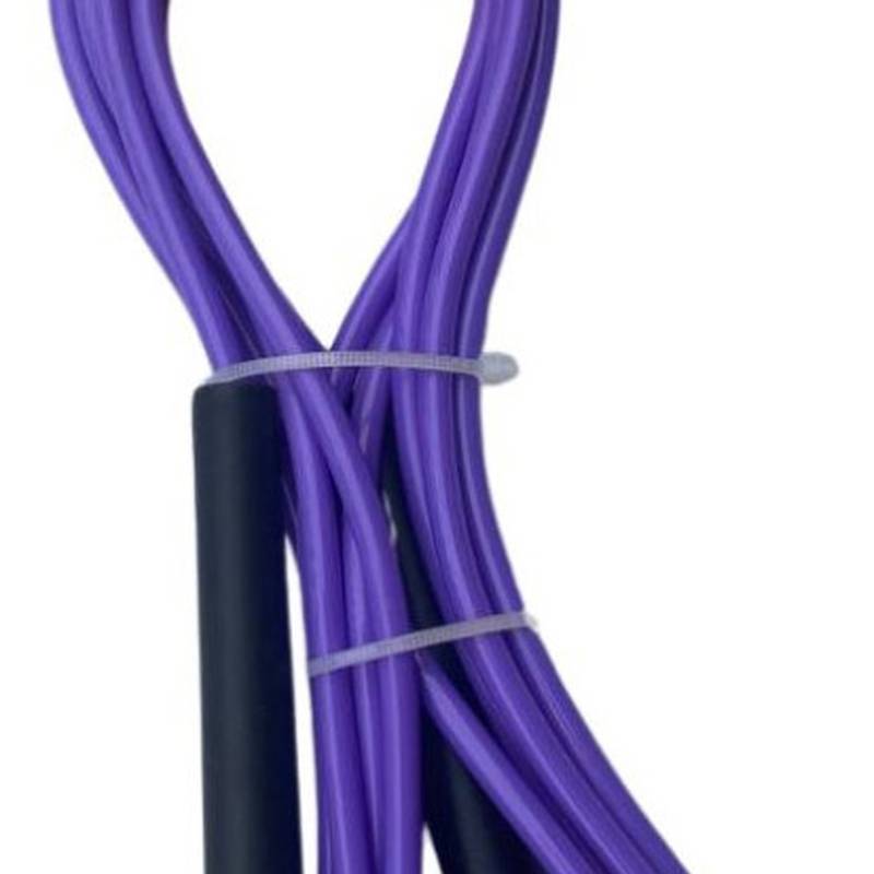 Скакалка LiveUp JUMP ROPE чорний, фіолетовий Уні 275x0,5 см DT-LS3115-N-P, рис. 0
