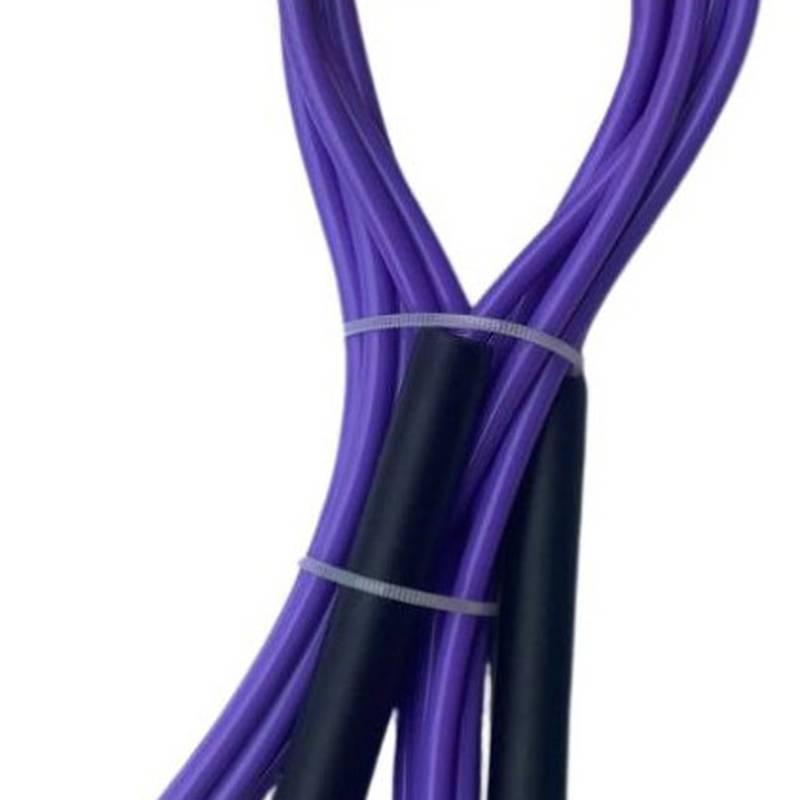 Скакалка LiveUp JUMP ROPE чорний, фіолетовий Уні 275x0,5 см DT-LS3115-N-P, рис. 1