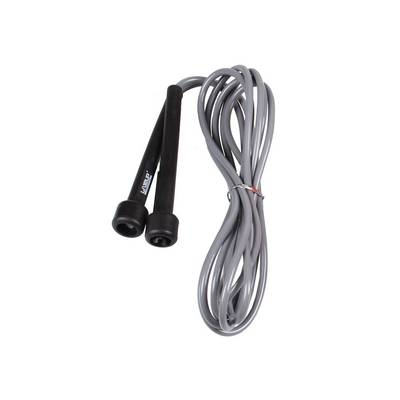Скакалка в тубусі PVC JUMP ROPE чорний/сірий Уні 275x0.5см DT-LS3115-g