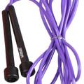 Скакалка в тубусі PVC JUMP ROPE чорний/фіолетовий Уні 275x0.5см DT-LS3115-p, прев. 0