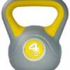 Гиря PLASTIC KETTEL BELL сірий/жовтий Уні 4кг DT-LS2047-4, прев. 0