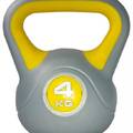 Гиря PLASTIC KETTEL BELL сірий/жовтий Уні 4кг DT-LS2047-4, прев. 0