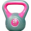 Гиря PLASTIC KETTEL BELL сірий/рожевий Уні 2кг DT-LS2047-2, прев. 0