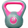Гиря PLASTIC KETTEL BELL сірий/рожевий Уні 2кг DT-LS2047-2, прев. 0