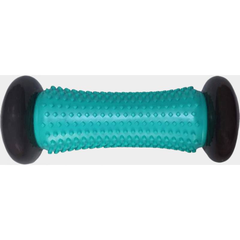 Масажний ролик MASSAGE BAR сірий, бірюзовий Уні 16.5х7см DT-LS5048-b, рис. 0