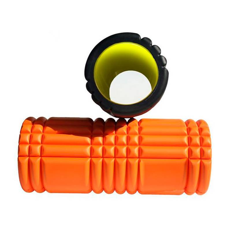 Масажний ролик YOGA ROLLER помаранчевий Уні 32x15см DT-LS3768-o, рис. 0