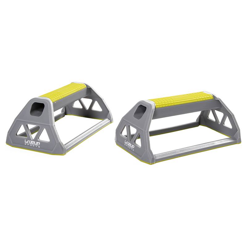 Упори для віджимання Push Up Bar зелений, сірий Уні 19см DT-LS9424, рис. 0