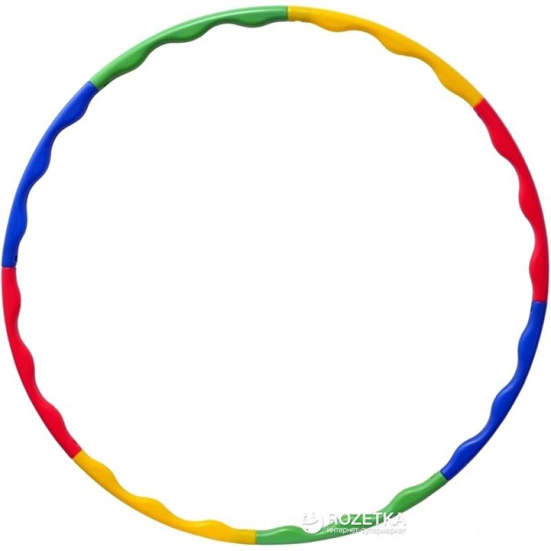 Хула-хуп HULA-HOOP різнокольоровий Уні 88см DT-LS3326, рис. 0